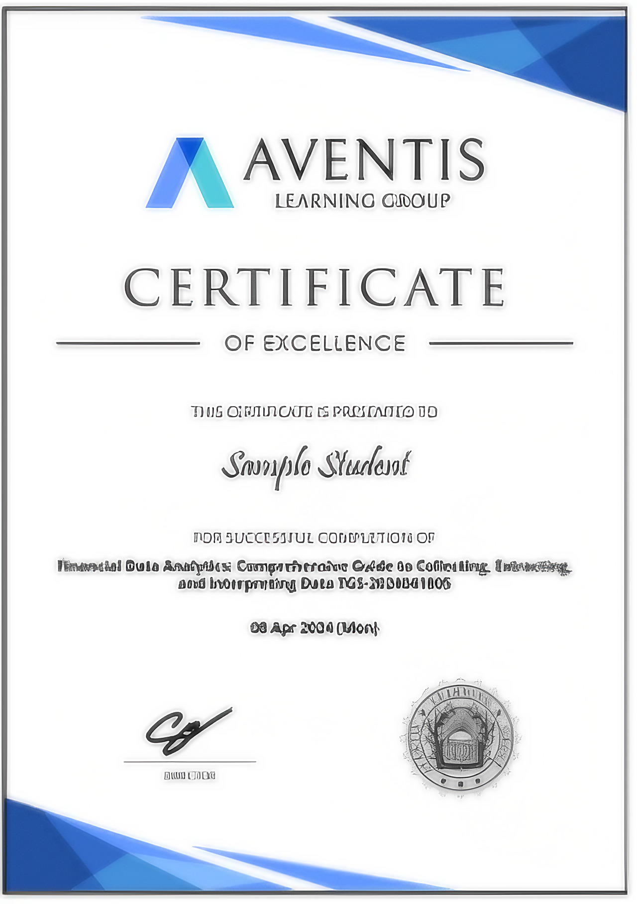 cert award