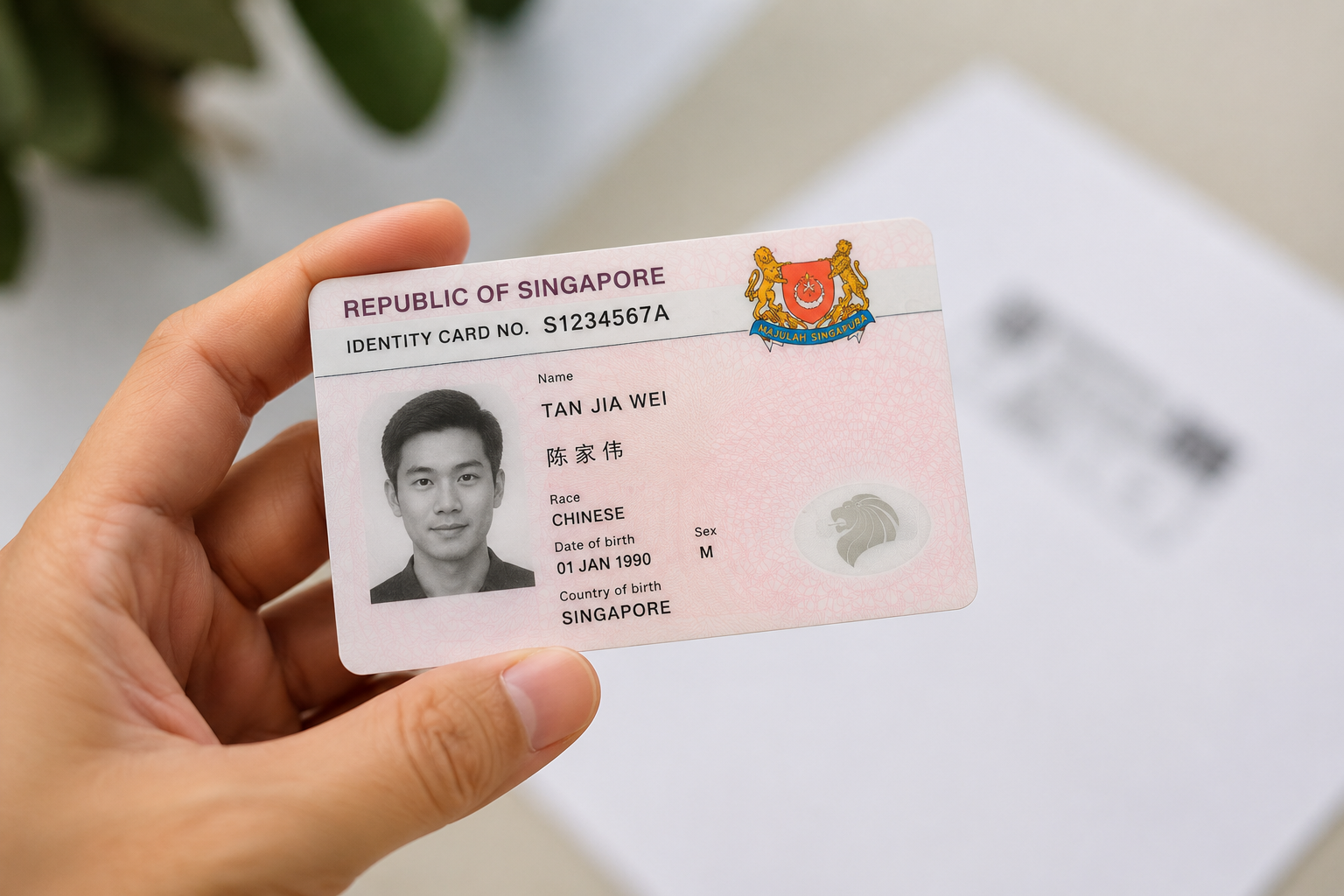 Fake Image of SG IC